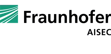 Logo des Fraunhofer-Instituts AISEC mit grünem Fraunhofer-Bogenzeichen
